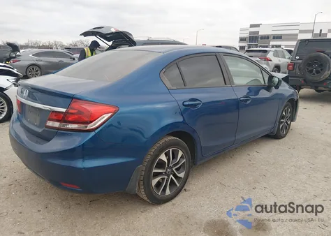 2014 Honda Civic Ex z USA, uszkodzony, nr VIN 19XFB2F86EE233859